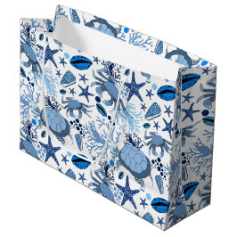 Tortugas de playa cortas patrón de cangrejos bolsa