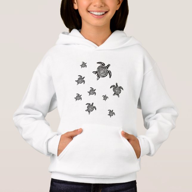 Tortugas del Mar Negro, capucha infantil (Anverso)