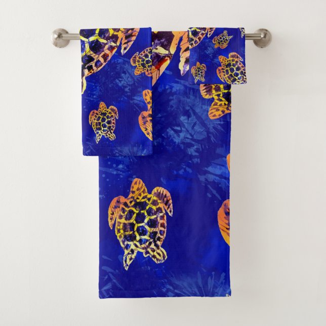 Tortugas marinas: arte africano de batik (In situ)