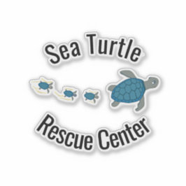 Tortugas marinas diseño Pegatina de vinilo