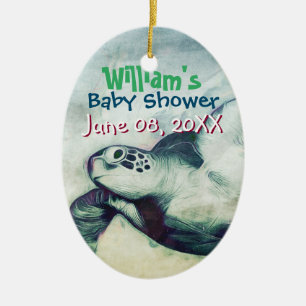 Tortugas voladoras del mar Verde   Ornamento