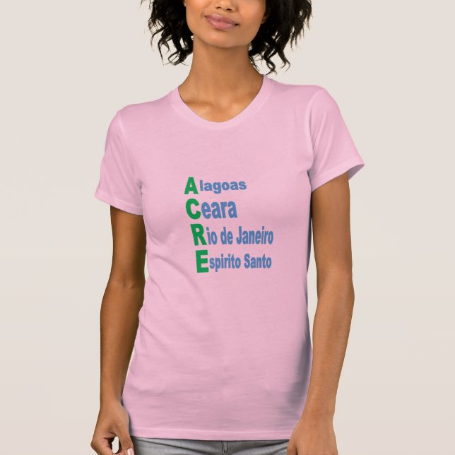 TORTURISMO BRASIL de camisetas de mujeres (Anverso)