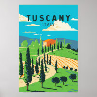 Toscana Italia Viñedo Viaje Arte Vintage
