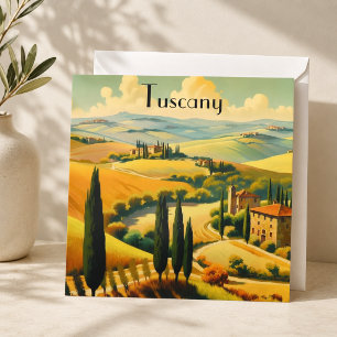 Toscana Rural Antigua Texto Personalizado