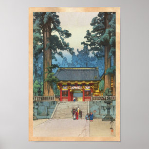Toshogu Shrine Hiroshi Yoshida arte japonés
