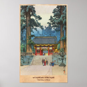 Toshogu Shrine Hiroshi Yoshida arte japonés