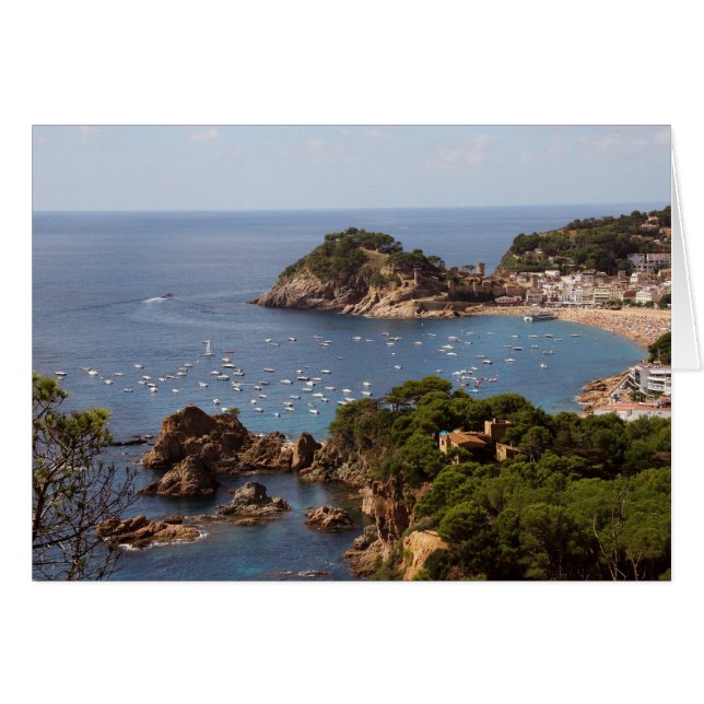 TOSSA DE MAR. Ciudad situada en la Costa Brava. (Anverso (Horizontal))