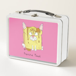 Tosta francesa Bulldog francés Caja de almuerzo