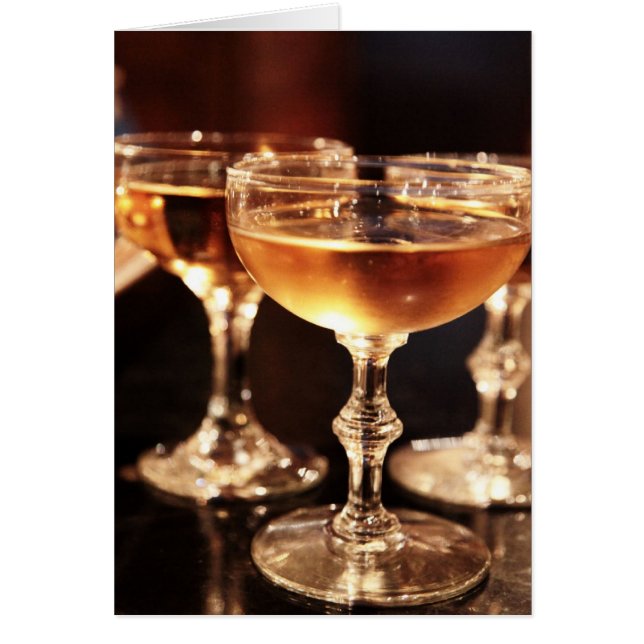 tostada dorada de copa de champán (Frente)