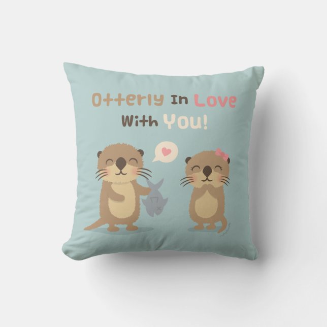 Totalmente enamorada de ti Almohada de lanzamiento (Anverso)