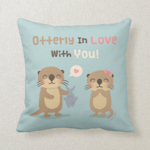 Totalmente enamorada de ti Almohada de lanzamiento