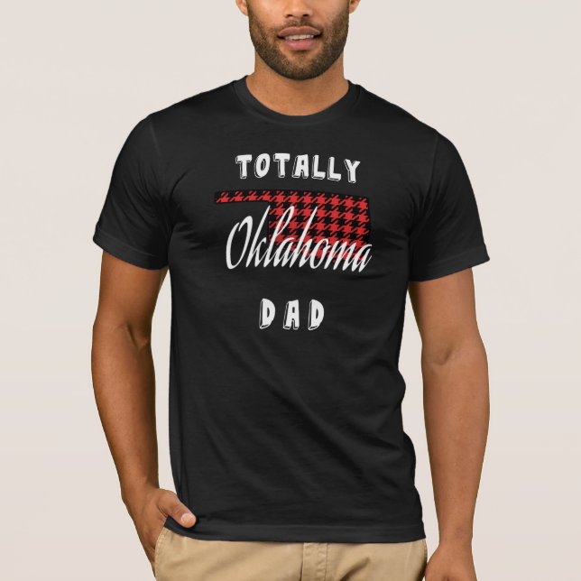 TOTALMENTE OKLAHOMA DAD Búfalo Sembró camiseta est (Anverso)