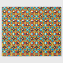 ¡Totalmente papel de regalo de la matemáticas!