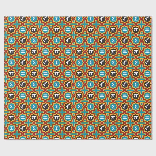 ¡Totalmente papel de regalo de la matemáticas! (Superficie plana)