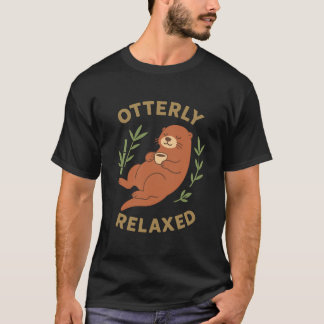 Totalmente Relajado - Camiseta de Animal Cute