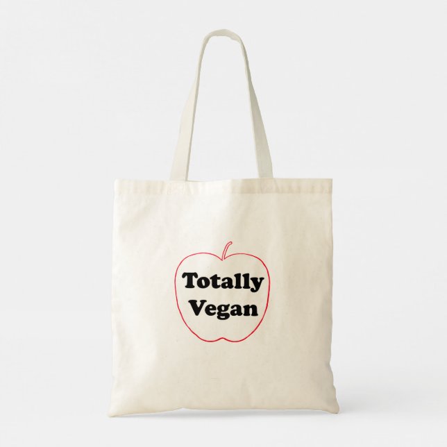 Totalmente Vegano - Bolsa de mano (Reverso)