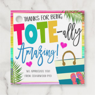 Tote Bag Gift Etiqueta
