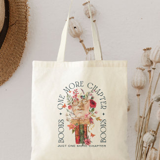 Tote "Book Lover", bolsa de libros de la bibliotec