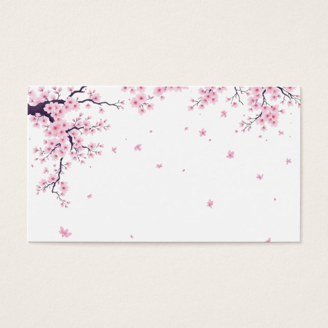 Tote de Arte Japonés Flor de Cerezo Sakura (Frente)