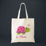 Tote de bolsa personalizada para tortuga corta par<br><div class="desc">Esta preciosa bolsa de té es perfecta para hacer una excursión a la piscina, a la biblioteca o una actividad después de la escuela, como karate o baile. Desde los titulares de tarjetas de regalo hasta el tote en pequeñas artesanías, estos totes personalizados de bolsos son perfectos para una variedad...</div>