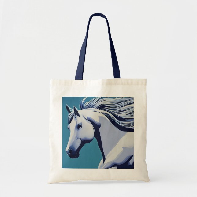 Tote de caballos o bolsa de compras (Frente)