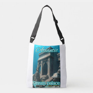 Tote de impresión completa, bolsa de cuerpo cruzad
