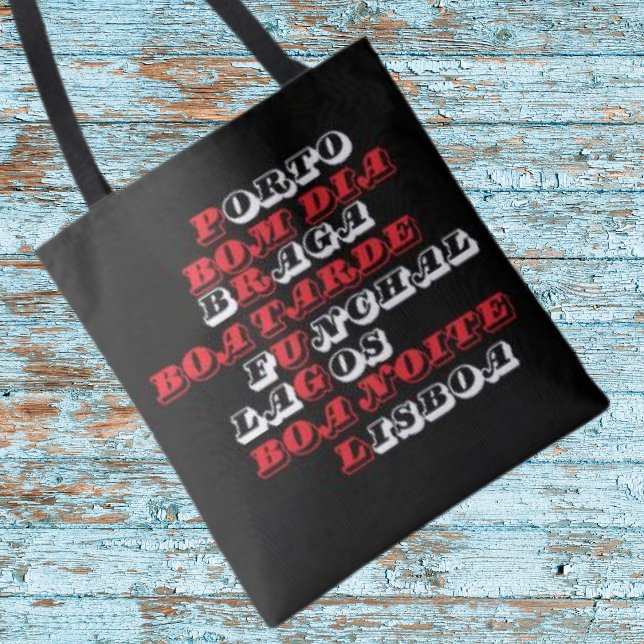 Tote de la bolsa de compras de Portugal. Buenos dí (Subido por el creador)