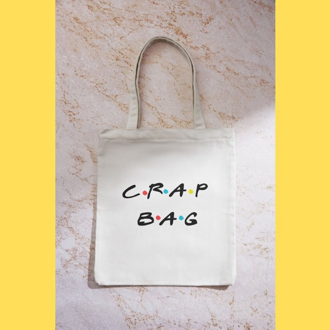 Tote de la bolsa de crap | Gracioso regalo de bols (Subido por el creador)