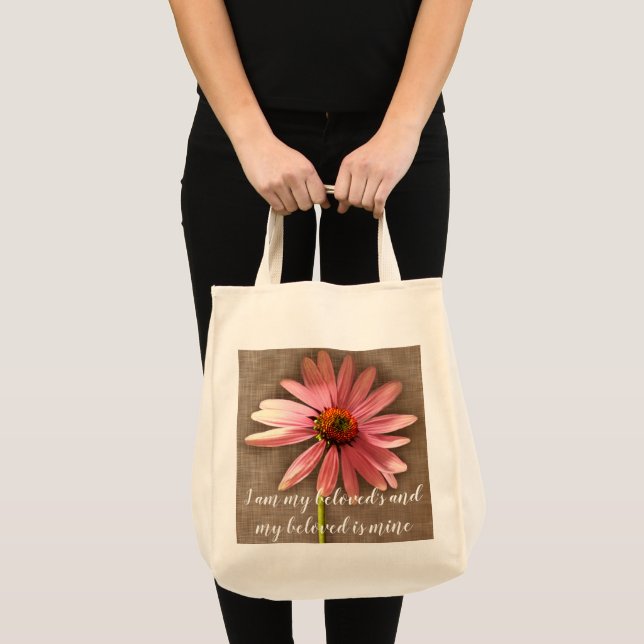 Tote de la bolsa de novias Soy mis amados es mín. (Anverso (producto))