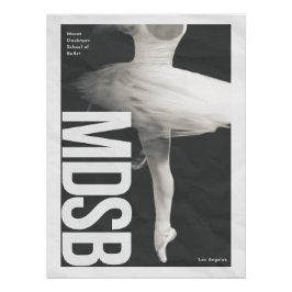 Tote de póster de bailarín