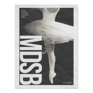Tote de póster de bailarín