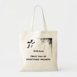 Tote de presupuesto Bolsa de dulces de Halloween p