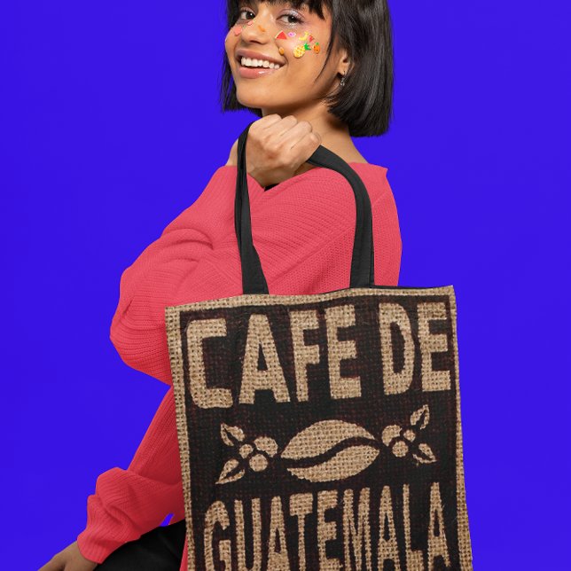 TOTE DE PURSO DE LA BOLSA DE CAFÉ DE BURLAP DE FAU (Subido por el creador)