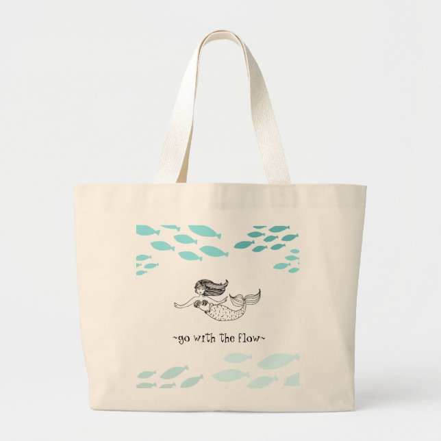 Tote de sirvienta o bolsa de playa (Frente)