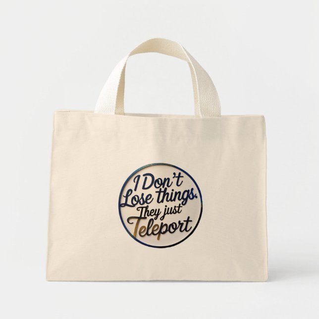 Tote divertido para el TDAH - Bolsa neurodivergent (Frente)