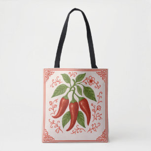 "TOTE FRESNO" - BOLSA CHINOISERIE TOTE