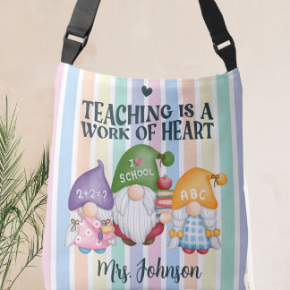 Tote y bolsa de hombros de profesores personalizad