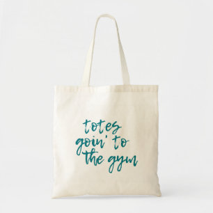 Tote yendo a la bolsa del gimnasio Tote