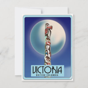 Tótem de Victoria Columbia Británica.