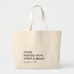 Totes con pareja, bolsa de bienvenida Boda