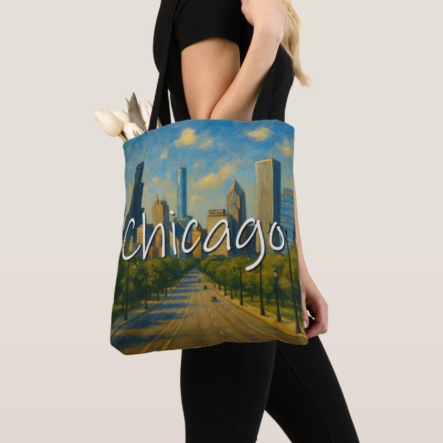 Totes de mi ciudad y bolsas de compras (Detalle)