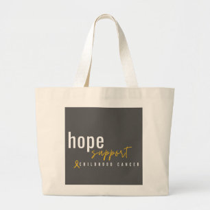 totes y bolsas de esperanza de cáncer infantil