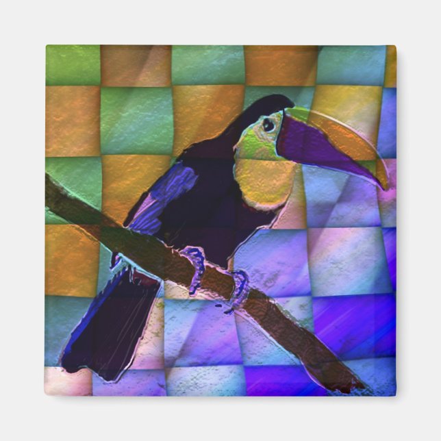 Toucan 3 imán (Frente)