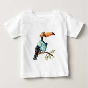 Toucan en camisa hawaiana