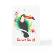¡Toucan Hacerlo! Tarjeta de felicitación