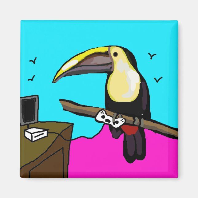 Toucan Juega Ese Juego Imán (Frente)