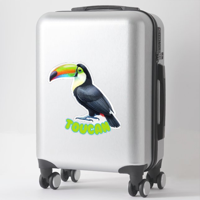 TOUCAN - PEGATINA DE ENFERMERÍA (Maleta)