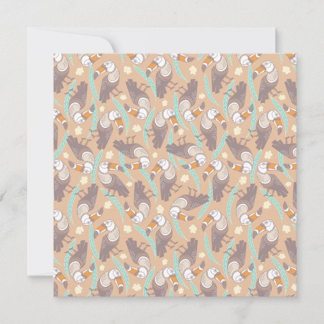 Toucanes exóticos de moda (Anverso)