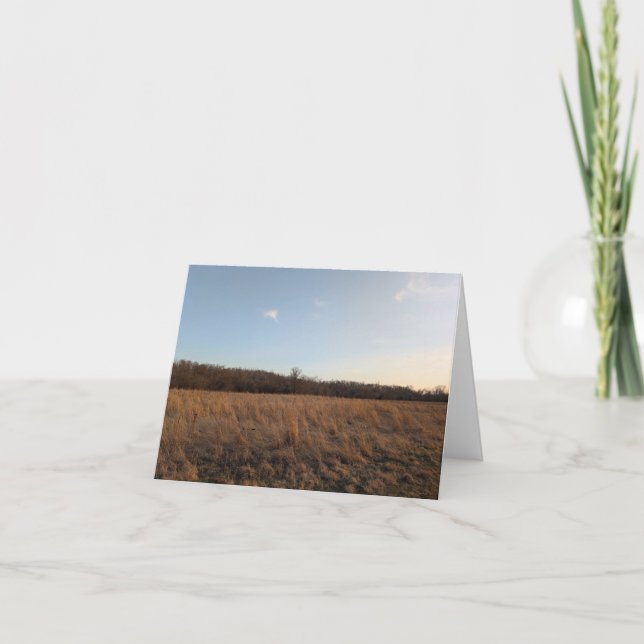 Touch de la Naturaleza - Tarjeta de felicitación y (Anverso)