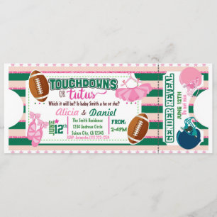 Touchdowns o Invitación a Tutus